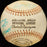 Satchel Paige 1970's Hall Of Fame Induction Multi Signed Baseball JSA COA
