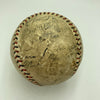 Babe Ruth Lou Gehrig Jimmie Foxx George Sisler Eddie Collins Signed Baseball PSA