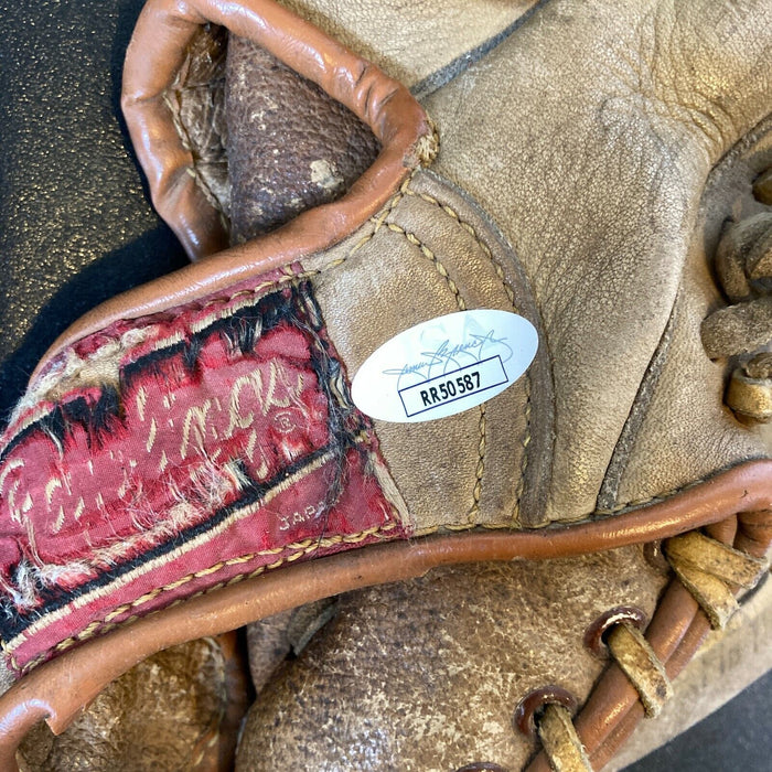 Fergie Jenkins Signed 1960's Game Model Baseball Glove Chicago Cubs JSA COA