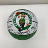 2001-2002 Boston Celtics Team Signed Basketball Paul Pierce JSA COA