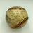 1954 Dodgers VS A's Hall Of Fame Game Team Signed Baseball Chief Bender JSA COA