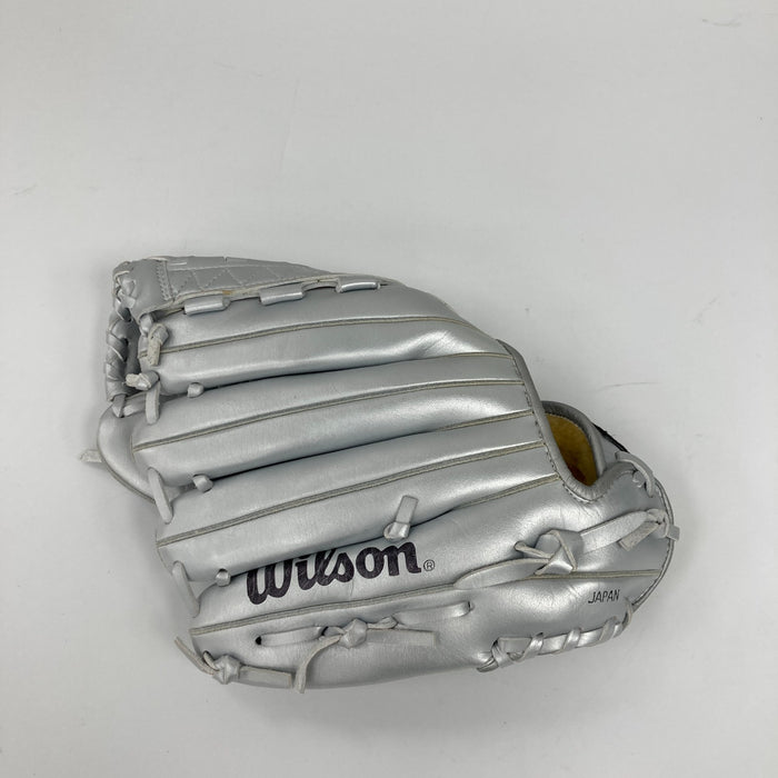 David Wells 1998 Perfect Game Signed Wilson Baseball Glove JSA COA