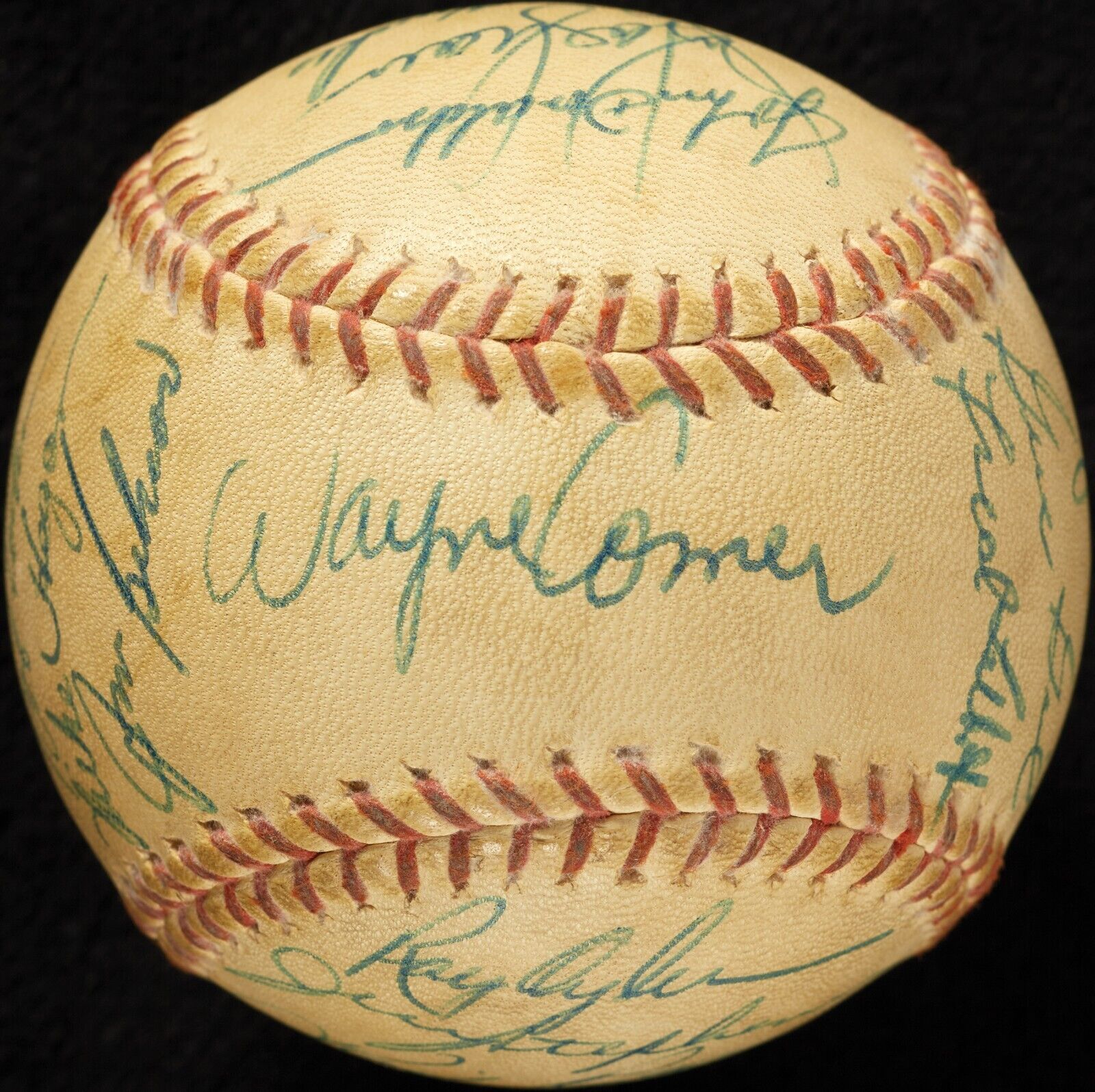 1969 Seattle Pilots Inaugural Season Team Signed Baseball Beckett COA