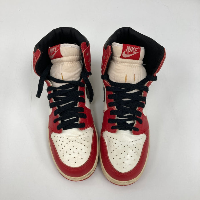 Michael Jordan Signed 1985 Air Jordan 1 Sneakers Shoes JSA COA