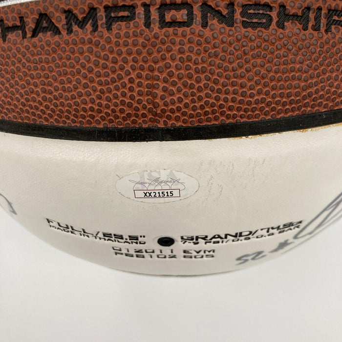 2012 Kentucky Wildcats NCAA National Champions Team Signed Basketball JSA COA