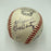 Joe Cronin Joe Medwick Earl Averill Max Carey HOF Multi Signed Baseball PSA JSA