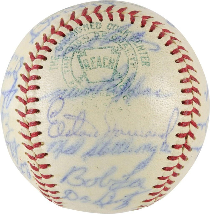 1965 All Star Game American League Team Signed Baseball Elston Howard