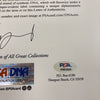 Honus Wagner Arky Vaughan Paul Waner Pie Traynor Signed Baseball PSA DNA & BAS