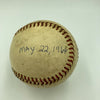 Mickey Lolich Signed Career Win No. 43 Final Out Game Used Baseball Beckett COA