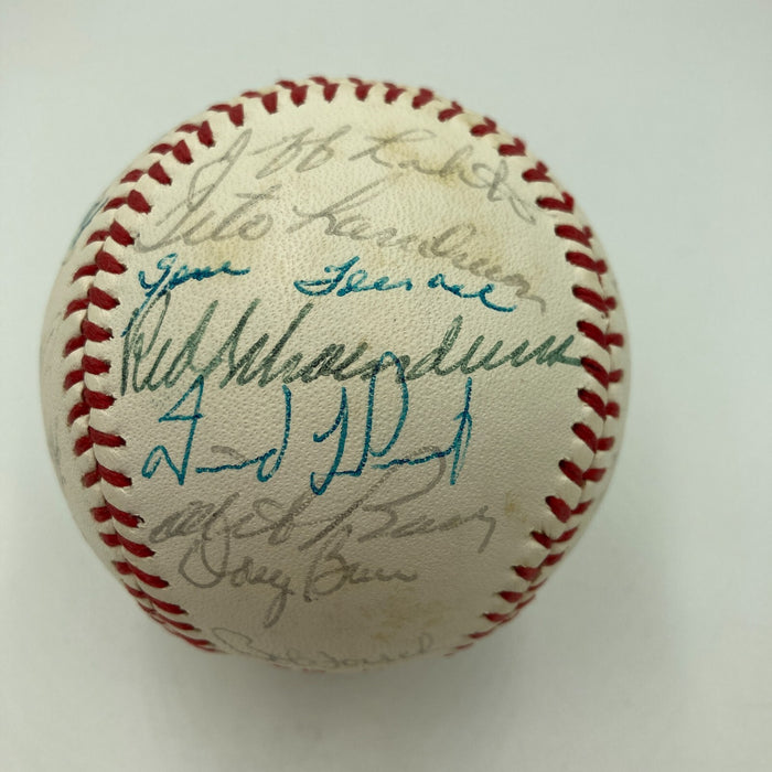1982 St. Louis Cardinals World Series Champs Team Signed Baseball PSA DNA