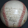 1953 Cleveland Indians Team Signed American League Baseball With JSA COA