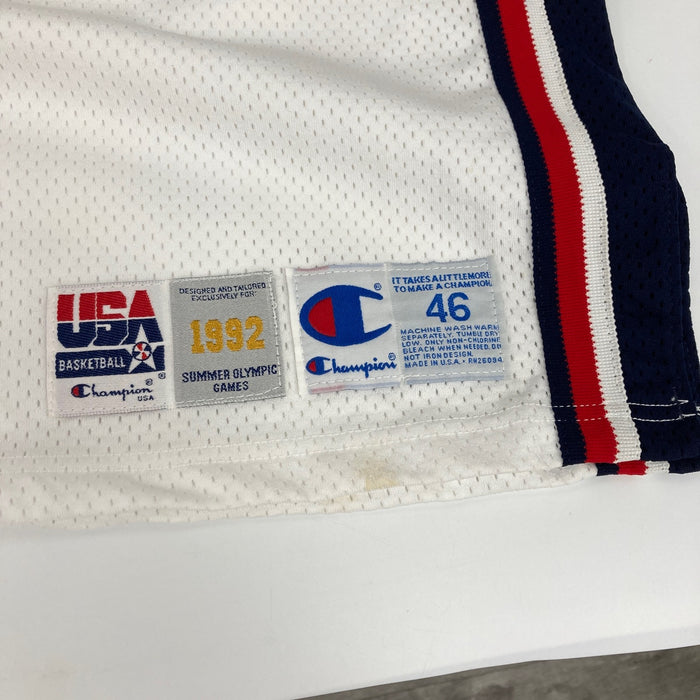 Larry Bird Game Used Signed 1992 Olympics Team USA Jersey MEARS COA & Beckett