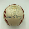 Stunning 1950's Mickey Mantle Ted Williams Willie Mays Signed Baseball Beckett