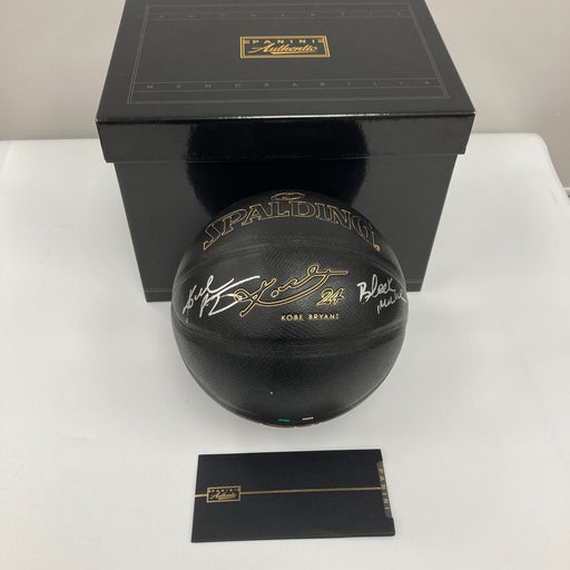 Kobe Bryant "Black Mamba" Signed Inscribed Basketball Panini & Beckett COA RARE