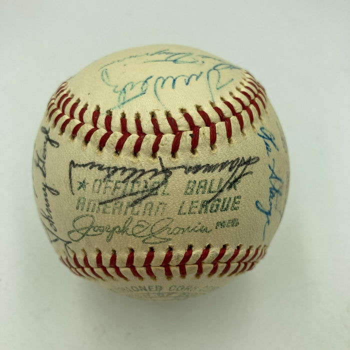 1963 Minnesota Twins Team Signed American League Baseball PSA DNA COA
