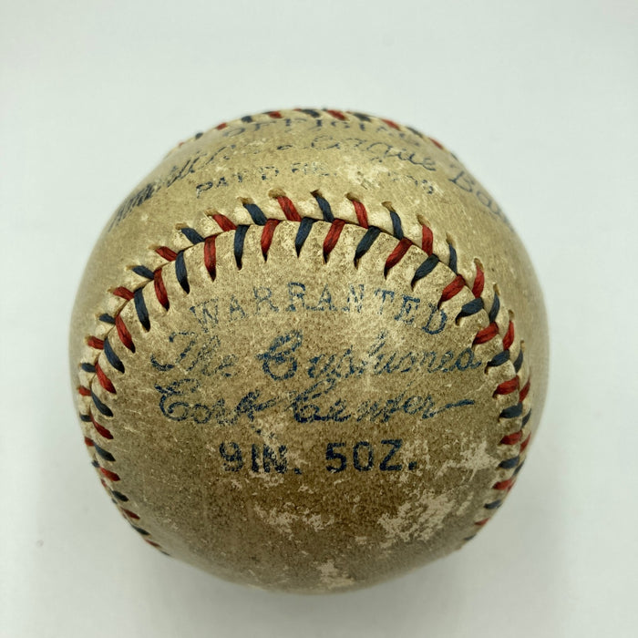 Babe Ruth Single Signed 1920's Official American League Baseball JSA COA Auto