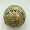 Babe Ruth Single Signed 1920's Official American League Baseball JSA COA Auto