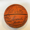 1976-77 Portland Trail Blazers NBA Champs Team Signed Basketball UDA JSA COA