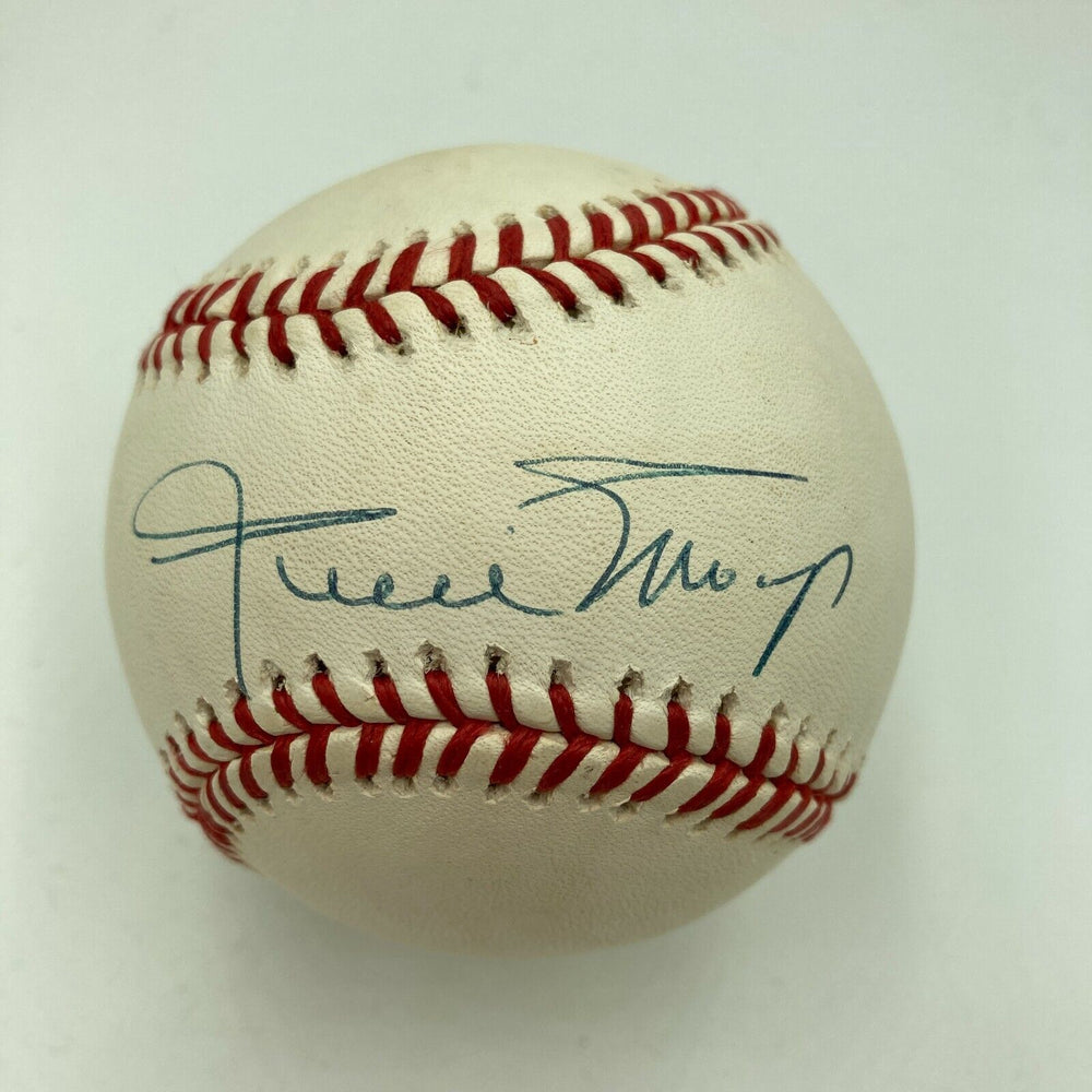 Willie Mays Signed Autographed Official National League Baseball With JSA COA