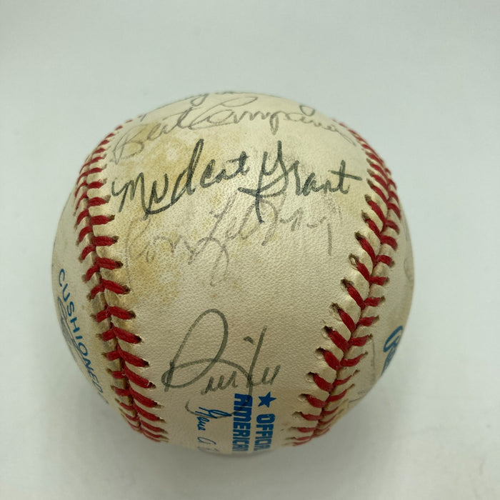 Brooks Robinson MLB Legends Multi Signed Baseball