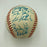 1977 NY Yankees World Series Champs Team Signed Baseball Thurman Munson JSA COA