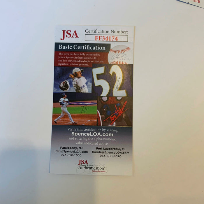 Rare Carlos Correa Signed First Career Home Run Ticket Houston Astros JSA COA