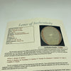 1962 New York Mets Inaugural Season Team Signed National League Baseball JSA COA