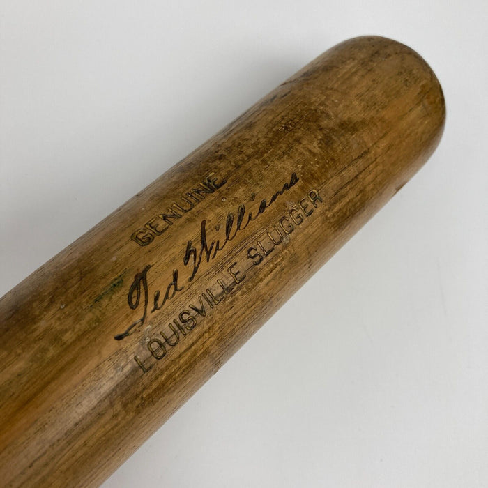 The Finest 1948 Ted Williams Game Used Louisville Slugger Bat PSA DNA 9.5
