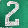 1969 New York Jets Super Bowl Champs Team Signed Jersey Joe Namath JSA COA