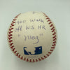 Bill Mazeroski Signed Heavily Inscribed Career STAT Baseball Reggie Jackson COA