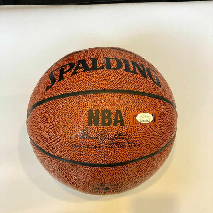 Kyrie Irving Rookie 2011 NBA Draft Class Multi Signed Basketball JSA COA