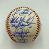 1998 New York Yankees World Series Champs Team Signed Baseball Jeter JSA COA