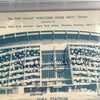 Bud Harrelson Signed 1969 New York Mets Shea Stadium Postcard PSA DNA RARE