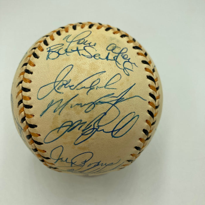 1994 All Star Game National League Team Signed Baseball Barry Bonds PSA DNA COA
