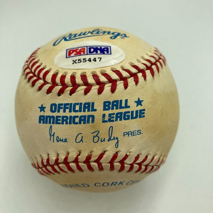 Frank Thomas Signed American League Baseball PSA DNA COA