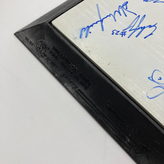 Clayton Kershaw Rookie 2007 All Star Game Team Signed Home Plate MLB Authentic