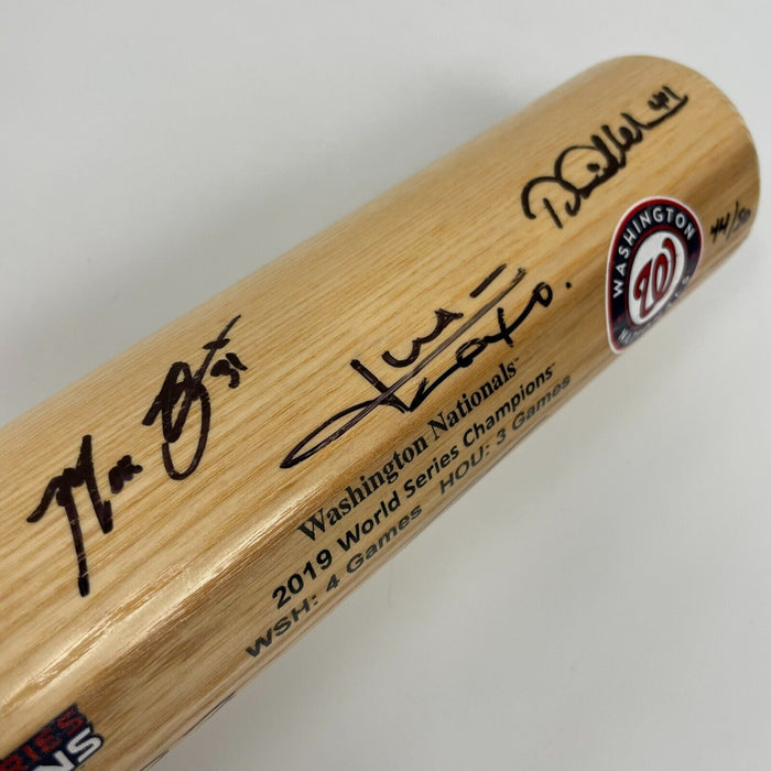 2019 Washington Nationals World Series Champs Team Signed Baseball Bat Fanatics