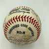 Roger Maris Sandy Koufax Mays Aaron Hall Of Fame Multi Signed Baseball JSA COA