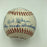 Beautiful Willie Mays Hank Aaron Hall Of Fame Legends Signed 1970's Baseball JSA