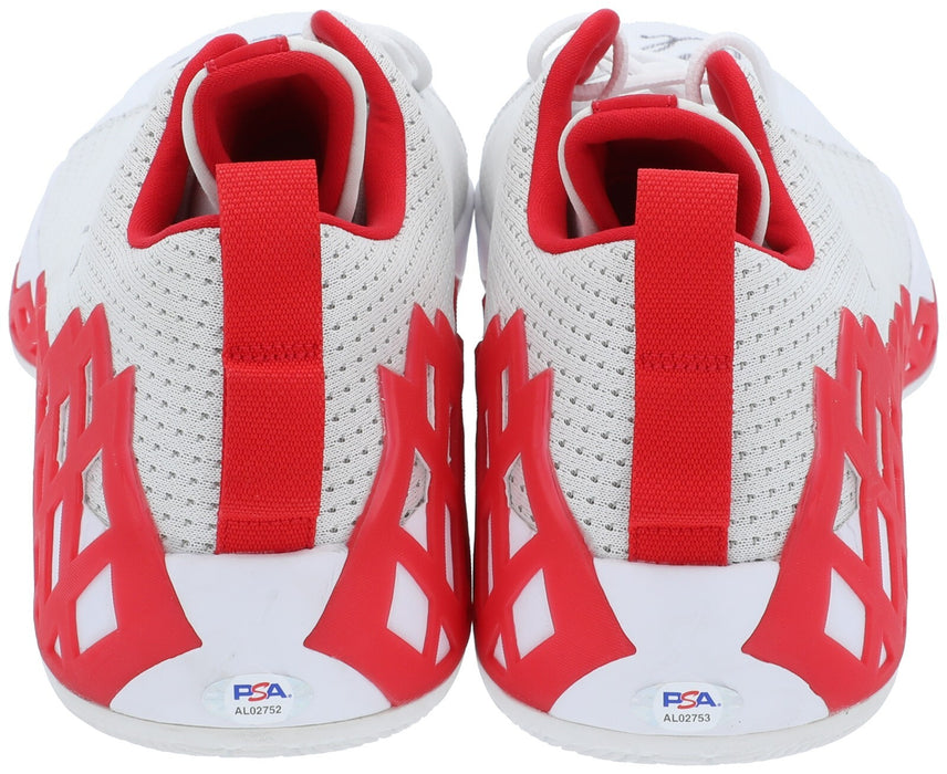 Luka Doncic Dual-Signed Jordan Game Model Sneakers Shoes PSA DNA COA