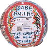 Babe Ruth Signed Charles Fazzino Hand Painted Pop Art Baseball JSA COA 1/1