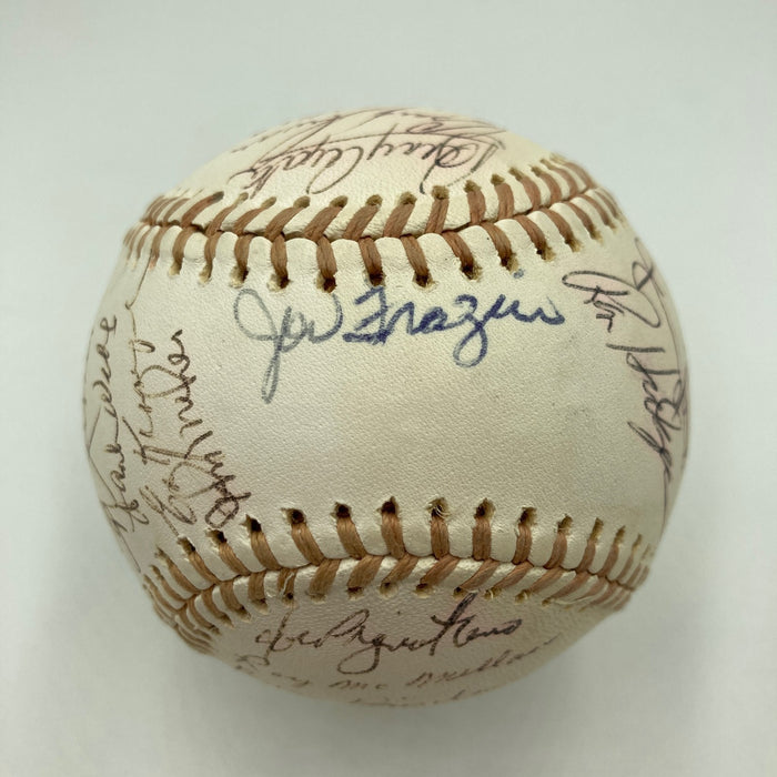 1975 New York Mets Team Signed National League Baseball Tom Seaver PSA DNA COA