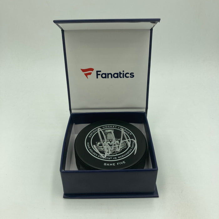 Alexander Alex Ovechkin Signed 2018 Stanley Cup Game 5 Puck Fanatics COA