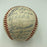1953 New York Yankees World Series Champs Team Signed Baseball Mickey Mantle JSA