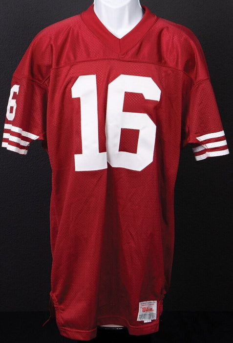 Joe Montana Signed Authentic Wilson San Francisco 49ers Game Jersey PSA DNA
