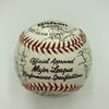 1989 San Francisco Giants NL Champs Team Signed Baseball With Willie Mays