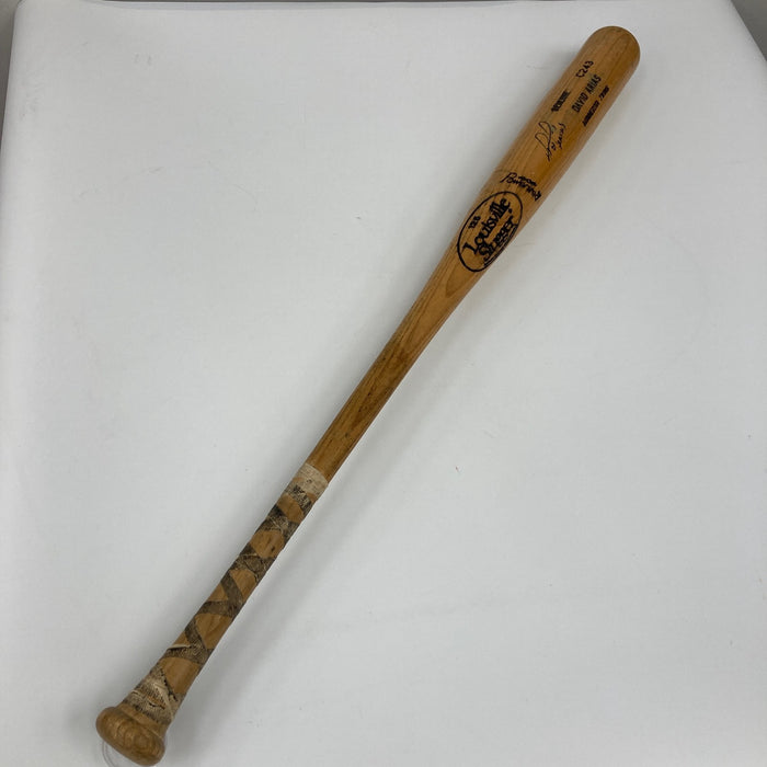 The Finest 1997 David Ortiz Rookie Signed Game Used Bat PSA DNA 9.5 1/1