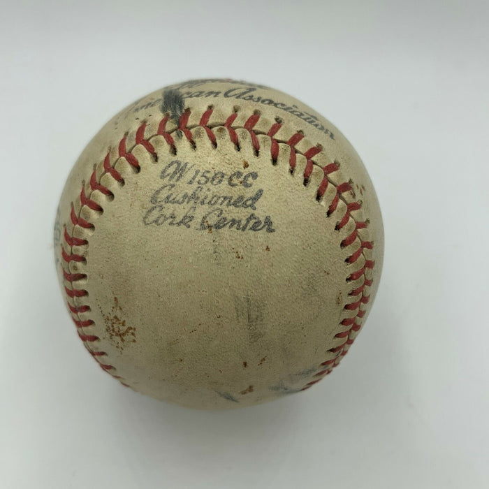 Historic 1944 New York Cubans Negro League Team Signed Baseball JSA COA