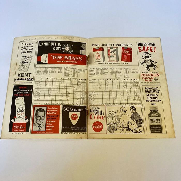 1964 New York Mets Signed Vintage Program