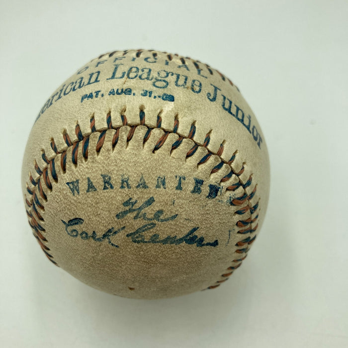 President Warren G. Harding Single Signed Baseball JSA COA The Only One Known